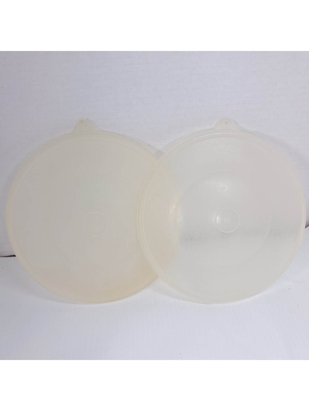 Vintage Tupperware Crisp-It Lettuce Keeper Replacement Lid SET Only 680-8 680-2
